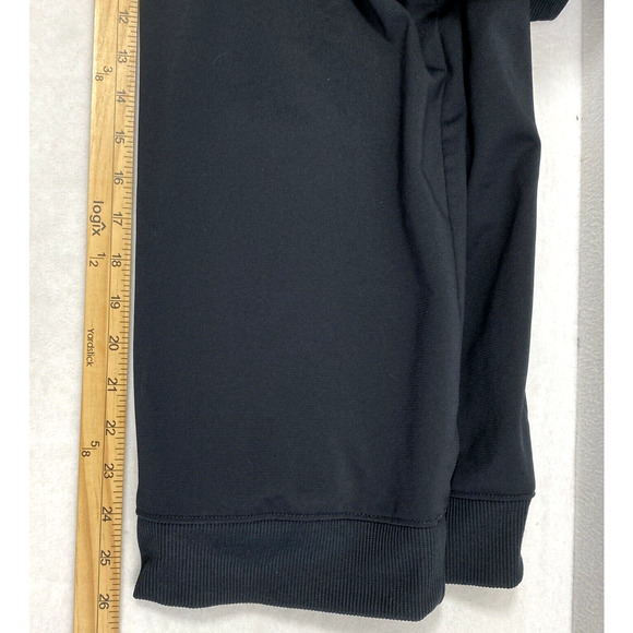 Under Armour Jacket Mens Medium Black Full Zip Lightweight Pockets‎ Logo - Picture 9 of 11